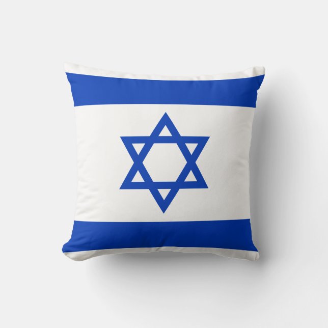 Israel Flag Cushion (Front)
