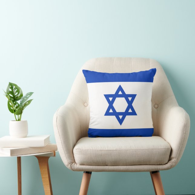 Israel flag cushion (Chair)