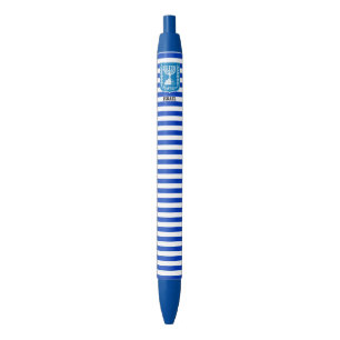 Israel Flag Cute Patriotic Black Ink Pen