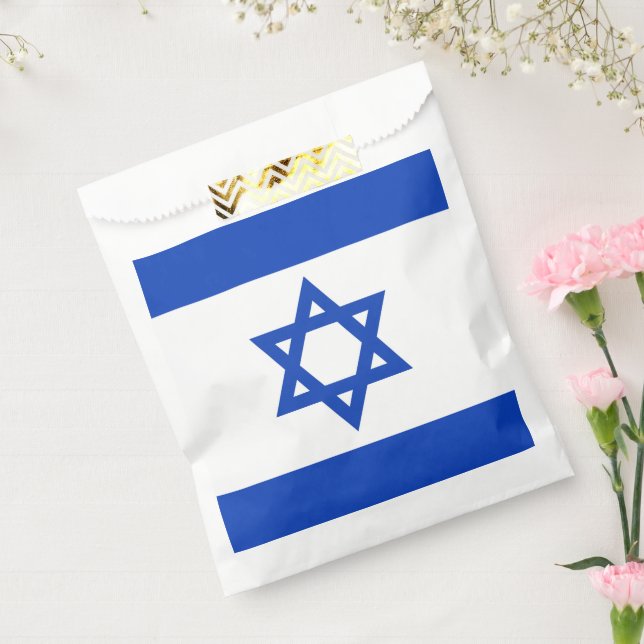 Israel flag favour bags (Sealed)