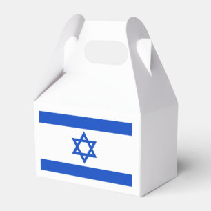 Israel Flag Favour Box