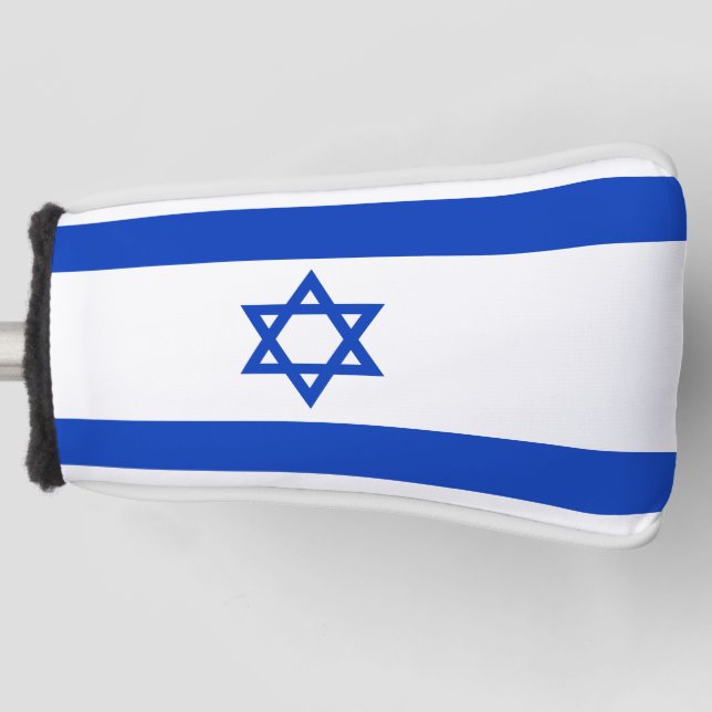 Israel flag  golf head cover (Front)