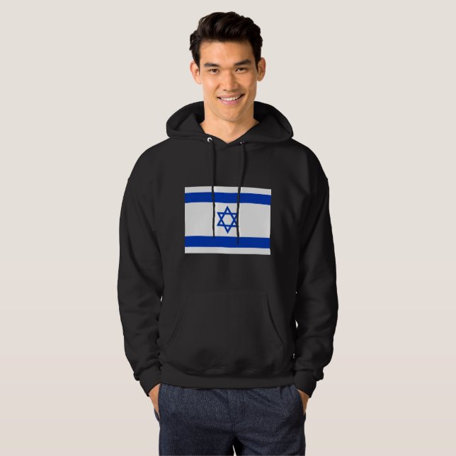 Israel Flag Hoodie (Front Full)