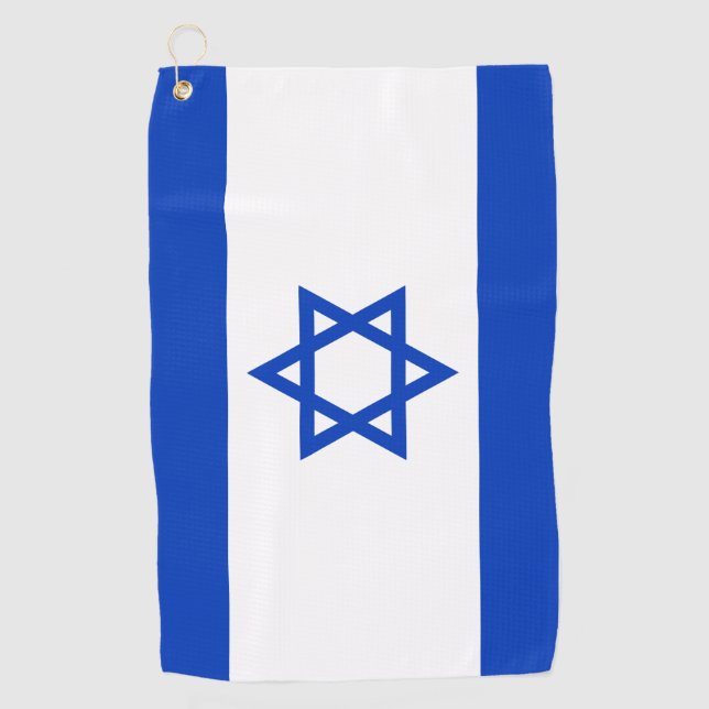 Israel Flag & Israel golf holiday /sports Golf Towel (Front)