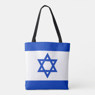 Israel Flag - Israeli Flag - Star of David Tote Bag