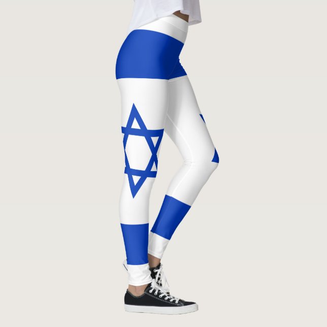 Israel Flag Leggings (Right)