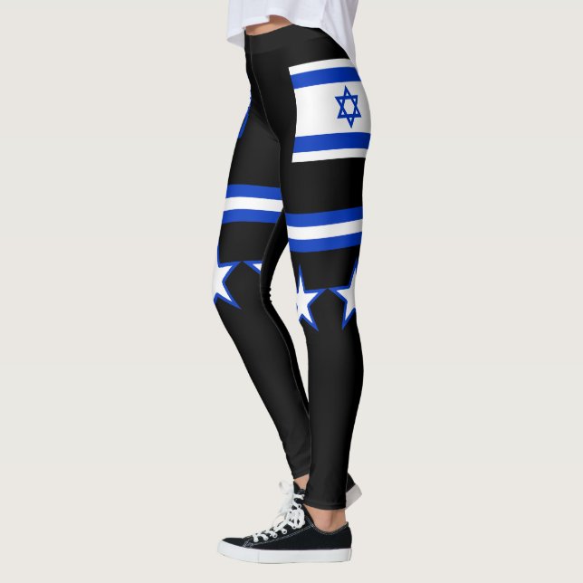 Israel Flag Leggings (Left)