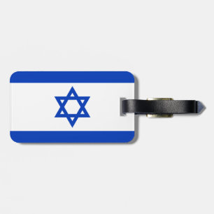 Israel Flag Luggage Tag