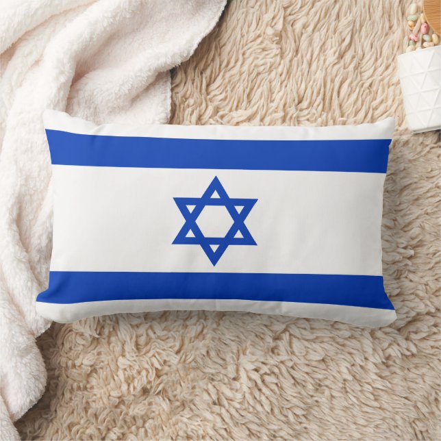 Israel flag lumbar cushion (Blanket)