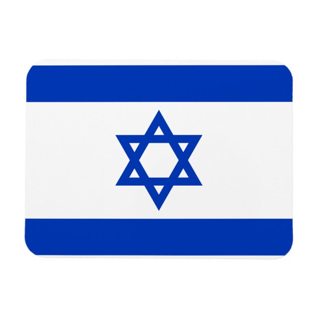 Israel Flag Magnet (Horizontal)