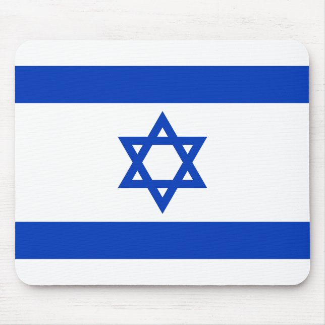Israel flag mouse mat (Front)