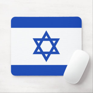Israel flag mouse mat