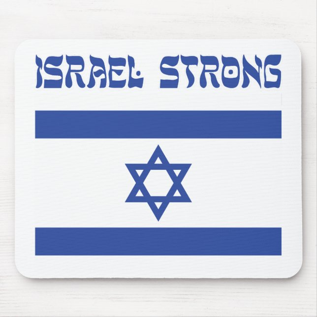 Israel Flag Mouse Mat (Front)