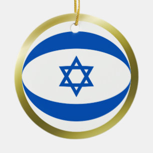 Israel Flag Ornament