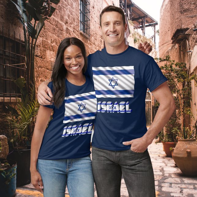 Israel Flag Patriotic Unisex T-Shirt (Israel Flag Patriotic Unisex T-Shirt)
