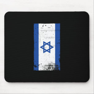 Israel Flag Patriotic Zionism Jewish Pride Mouse Mat