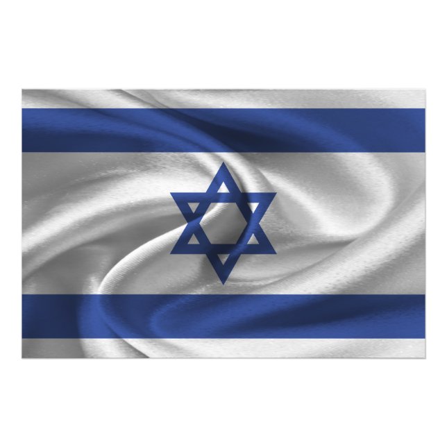 Israel Flag Photo Print (Front)