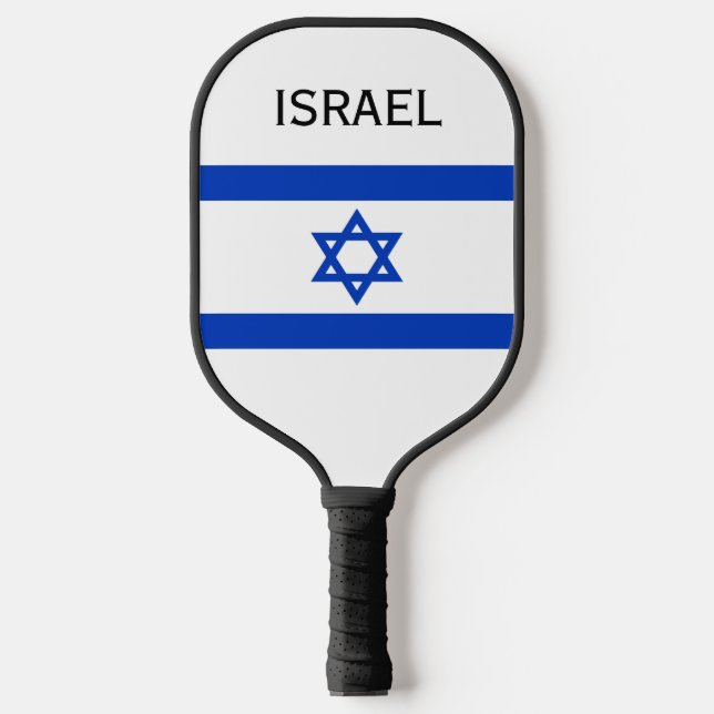 Israel Flag Pickleball Paddle (Front)