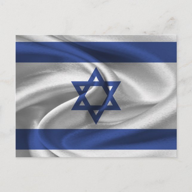 Israel Flag Postcard (Front)