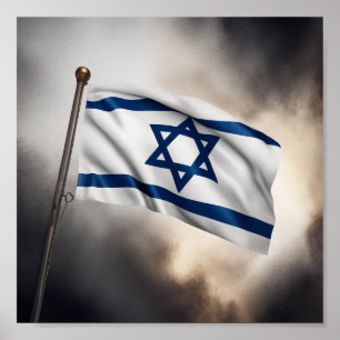 Israel Flag Poster