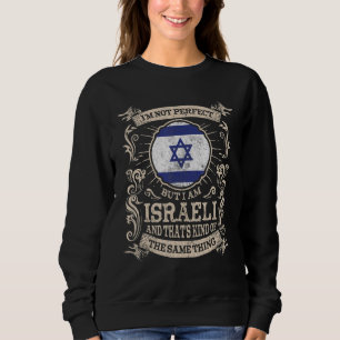 Israel Flag Proud Israelis Men & Women 1 Sweatshirt