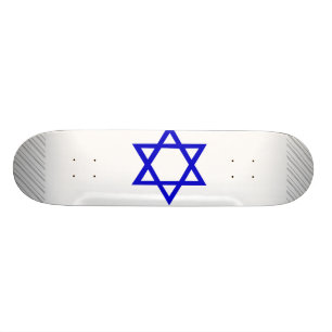 Israel Flag Skateboard