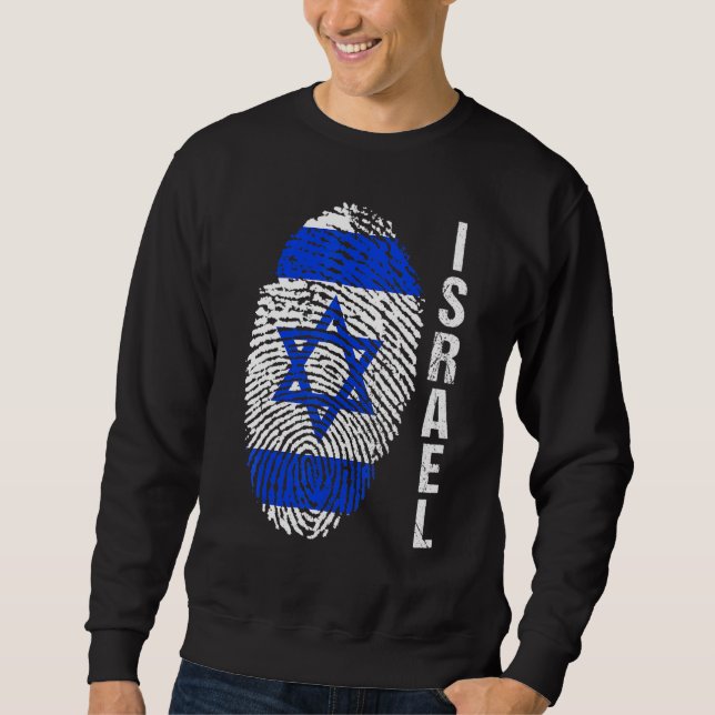 Israel Flag Sweatshirt (Front)