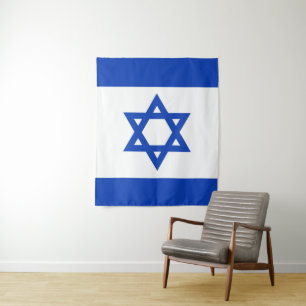 Israel flag tapestry