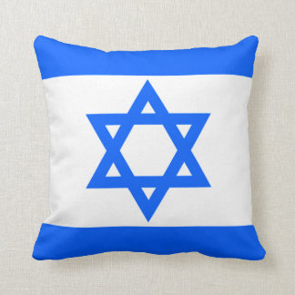 Israel Flag Throw Pillow