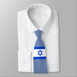 Israel Flag Tie