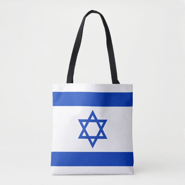 Israel Flag Tote Bag (Front)