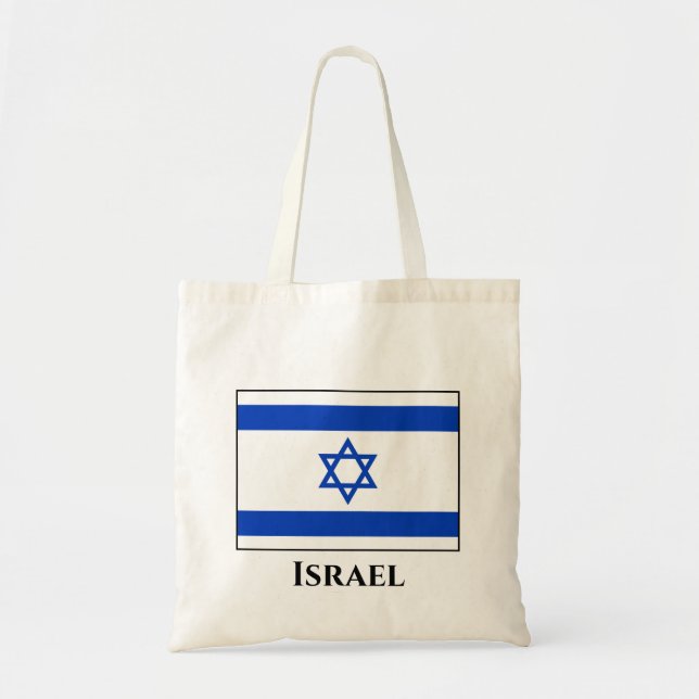 Israel Flag Tote Bag (Front)