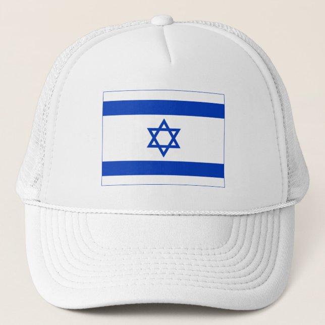 Israel Flag Trucker Hat (Front)