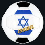 Israel Football & Israeli Flag / Sport<br><div class="desc">Soccer Ball: Israel & Israeli flag soccer ball personalised name - love my country,  favourite team,  park champions,  patriots / sports fans</div>