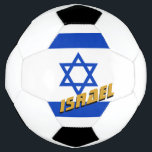 Israel Football & Israeli Flag / Sport<br><div class="desc">Soccer Ball: Israel & Israeli flag soccer ball personalised name - love my country, favourite team, park champions, patriots / sports fans</div>