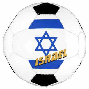 Israel Football & Israeli Flag / Sport