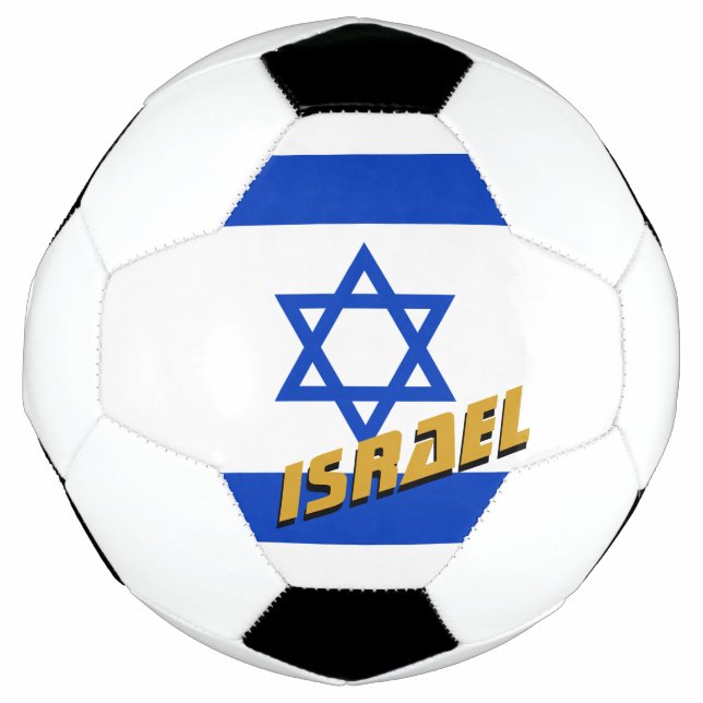 Israel Football & Israeli Flag / Sport (Front)