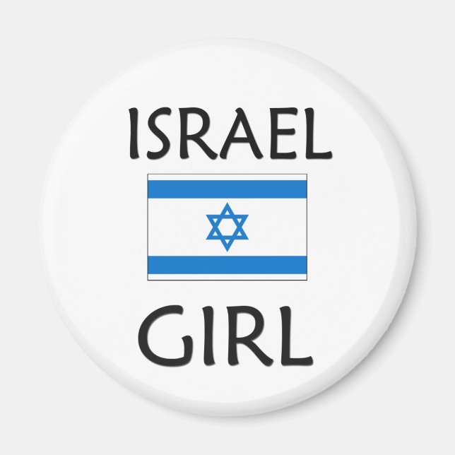 ISRAEL GIRL MAGNET (Front)
