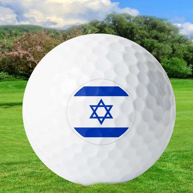 Israel Golf Balls, Israel Flag Golfers / Patriots Balls (Creator Uploaded)