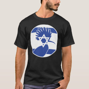Israel Hoopoe Israeli National Animal Flag T-Shirt