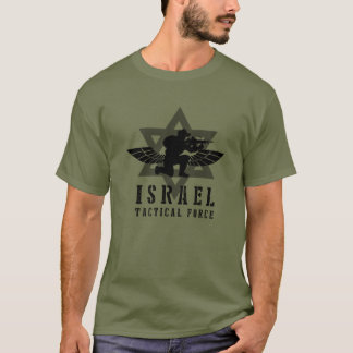 Israel Idf Army Tactical Force Star Of David T-Shirt