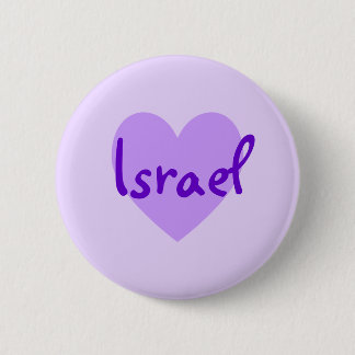 Israel in Purple 6 Cm Round Badge
