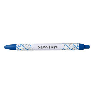 Israel Israeli Flag Black Personalisation  Ink Pen