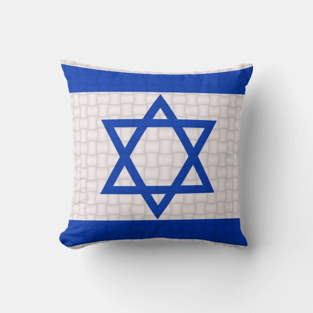 Israel Isreali flag Cushion (Front)