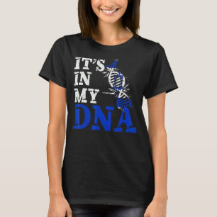 Israel Its In My Dna Israeli Flag Israelite T-Shirt
