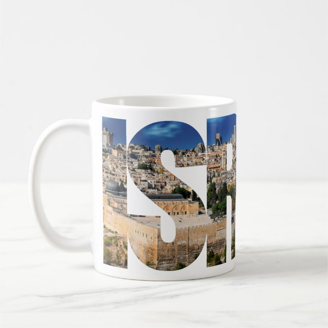 Israel Jerusalem Coffee Mug (Left)