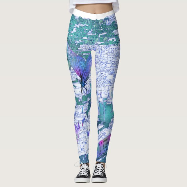 Israel Jerusalem Leggings (Front)