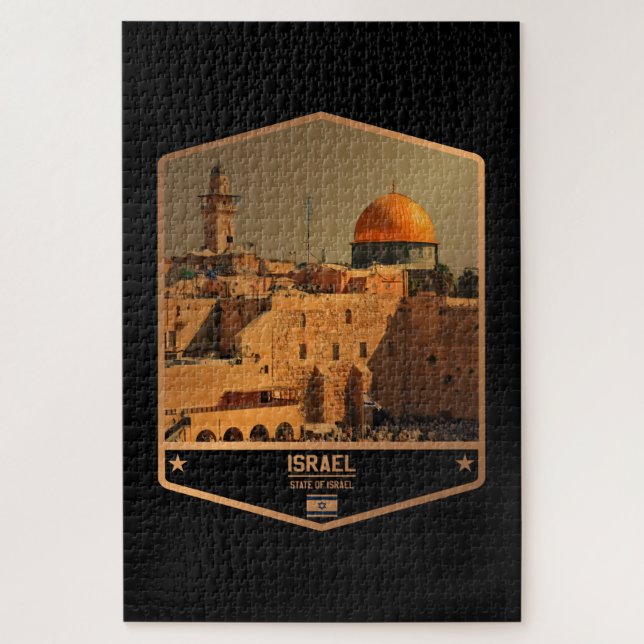 Israel Jigsaw Puzzle (Vertical)