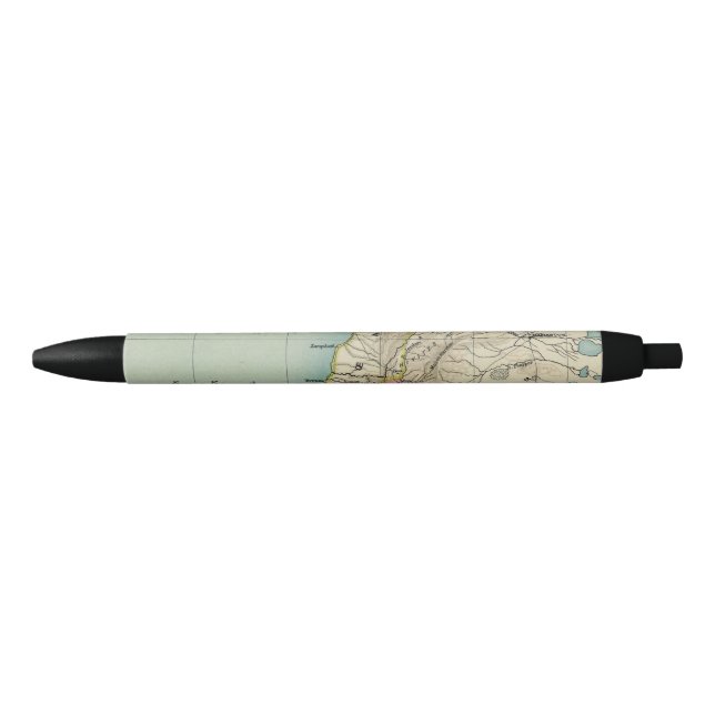 Israel Map Black Ink Pen (Front)