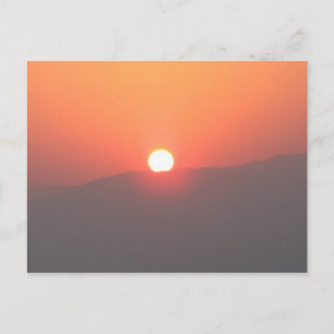 Israel Masada Sunrise Postcard - Customised
